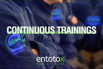 Continuous training is one of the secrets of entotox success