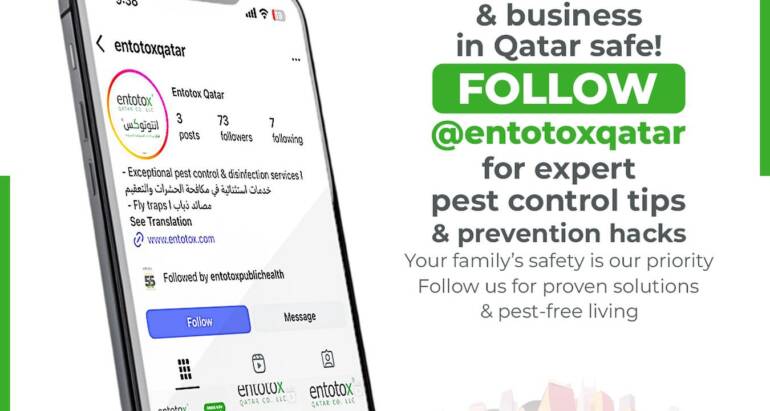 Follow @entotoxqatar