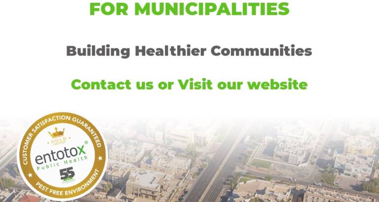 Integrated Pest Management (IPM) program for municipalities